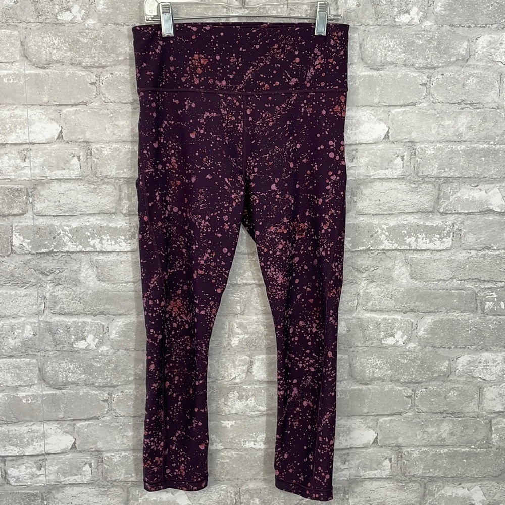Athleta Ultimate Stash Pocket Splat Capri
